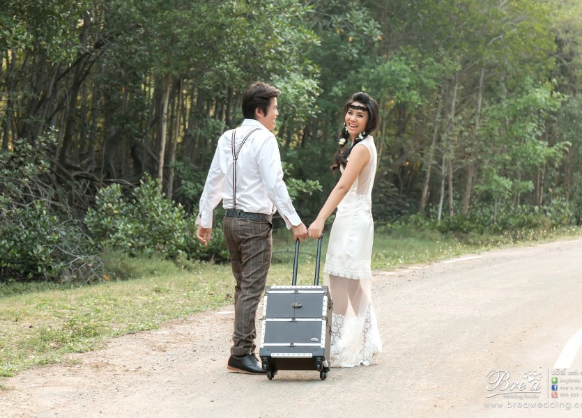 วนอุทธยานปราณบุรี ถ่ายรูปแต่งงาน พรีเวดดิ้ง นนทบุรี ร้านเวดดิ้ง บางใหญ่