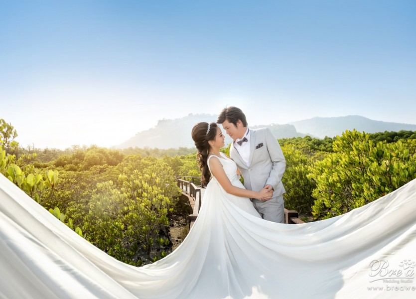 วนอุทธยานปราณบุรี ถ่ายรูปแต่งงาน พรีเวดดิ้ง นนทบุรี ร้านเวดดิ้ง บางใหญ่