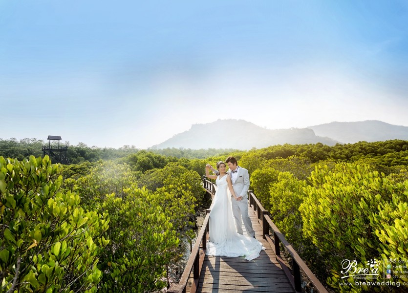 วนอุทธยานปราณบุรี ถ่ายรูปแต่งงาน พรีเวดดิ้ง นนทบุรี ร้านเวดดิ้ง บางใหญ่