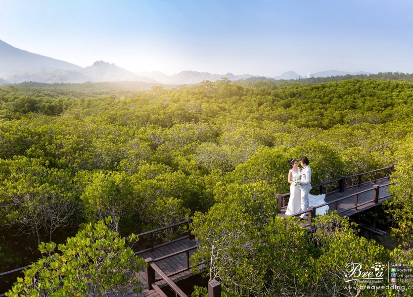 วนอุทธยานปราณบุรี ถ่ายรูปแต่งงาน พรีเวดดิ้ง นนทบุรี ร้านเวดดิ้ง บางใหญ่