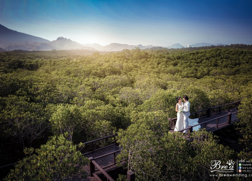 วนอุทธยานปราณบุรี ถ่ายรูปแต่งงาน พรีเวดดิ้ง นนทบุรี ร้านเวดดิ้ง บางใหญ่