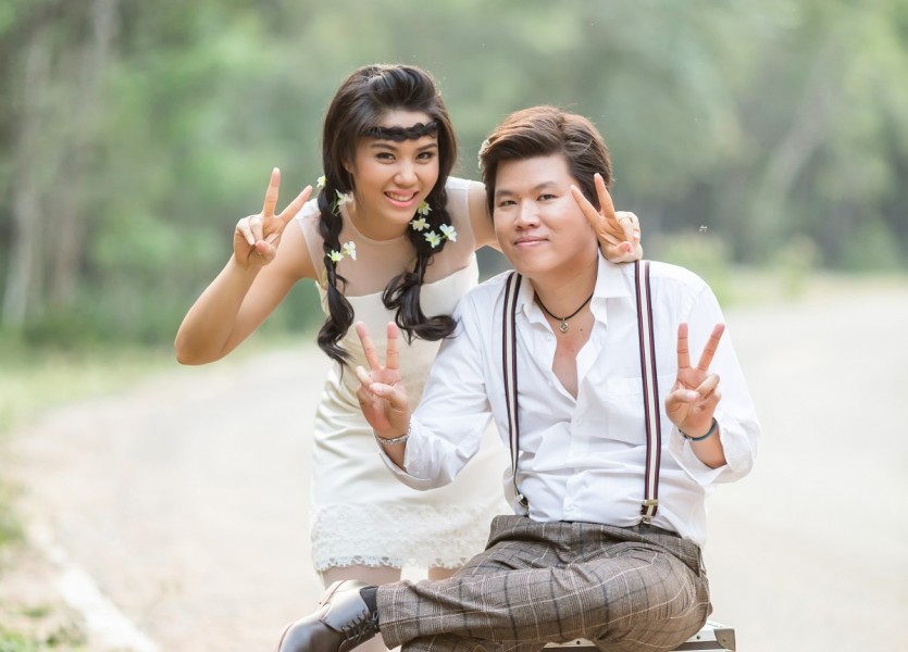 วนอุทธยานปราณบุรี ถ่ายรูปแต่งงาน พรีเวดดิ้ง นนทบุรี ร้านเวดดิ้ง บางใหญ่