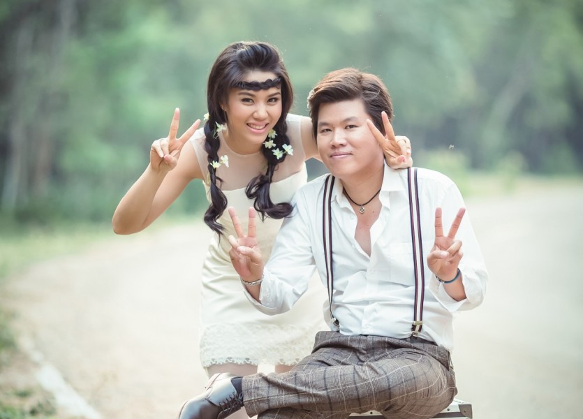 วนอุทธยานปราณบุรี ถ่ายรูปแต่งงาน พรีเวดดิ้ง นนทบุรี ร้านเวดดิ้ง บางใหญ่