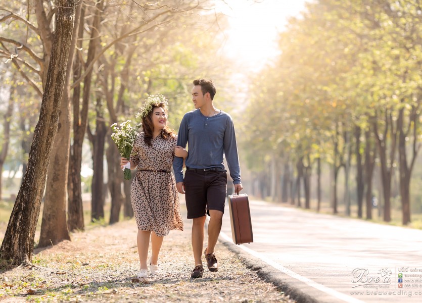 อ่างเก็บน้ำบางพระ พรีเวดดิ้ง PreWedding ร้านถ่ายรูปแต่งงาน นนทบุรี