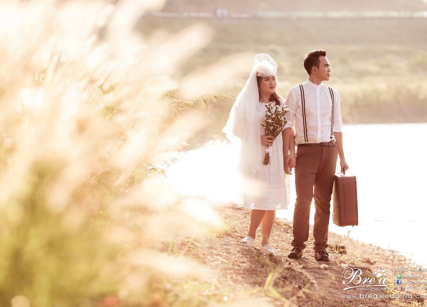 อ่างเก็บน้ำบางพระ พรีเวดดิ้ง PreWedding ร้านถ่ายรูปแต่งงาน นนทบุรี