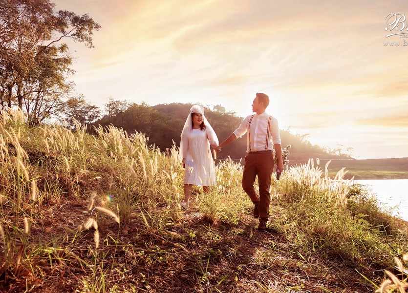 อ่างเก็บน้ำบางพระ พรีเวดดิ้ง PreWedding ร้านถ่ายรูปแต่งงาน นนทบุรี