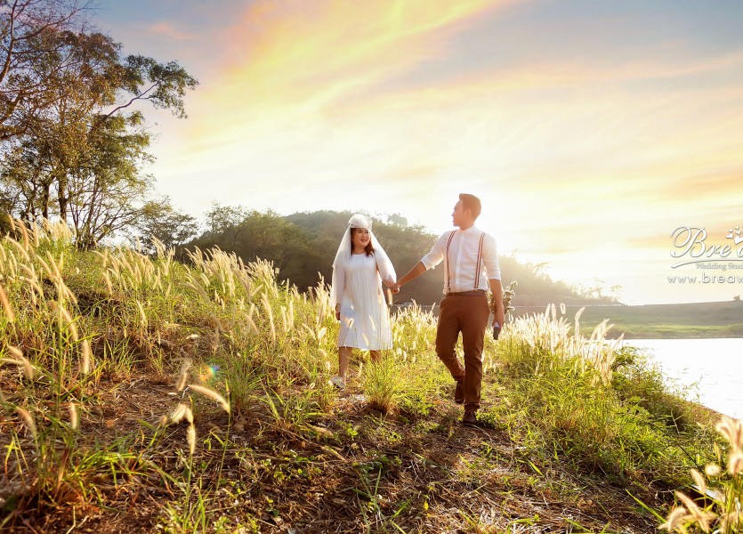 อ่างเก็บน้ำบางพระ พรีเวดดิ้ง PreWedding ร้านถ่ายรูปแต่งงาน นนทบุรี