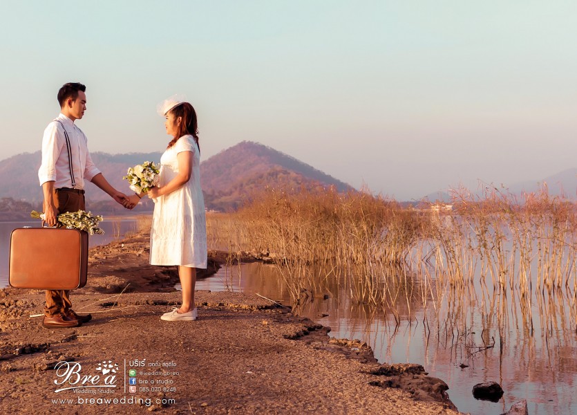 อ่างเก็บน้ำบางพระ พรีเวดดิ้ง PreWedding ร้านถ่ายรูปแต่งงาน นนทบุรี