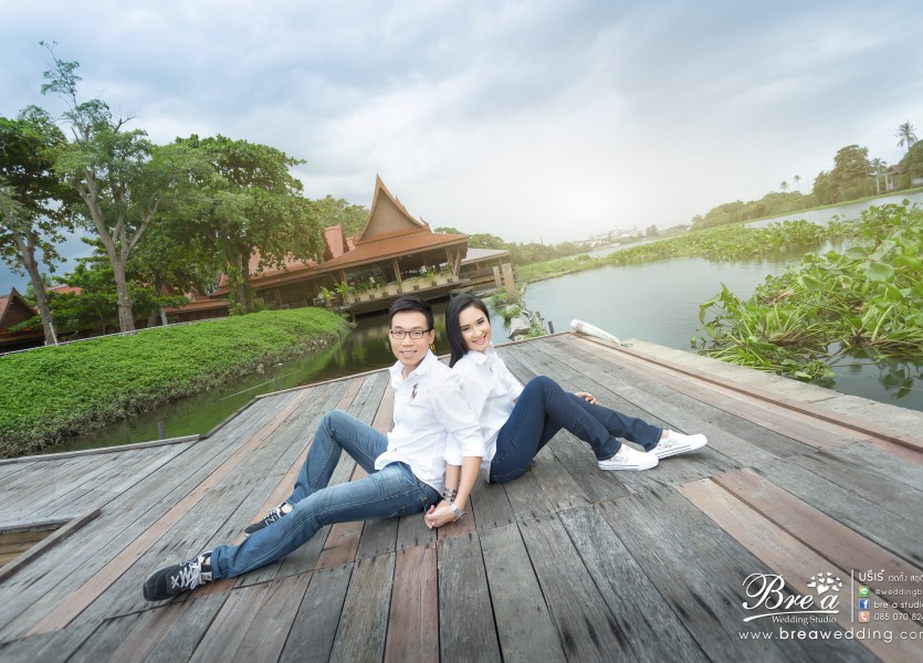ถ่ายรูปแต่งงาน พรีเวดดิ้ง PreWedding สวนสามพราน