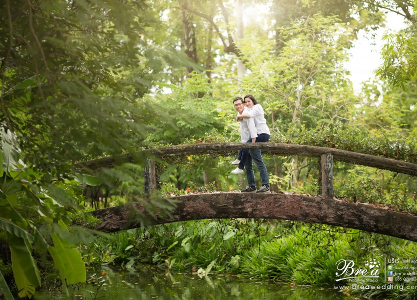 ถ่ายรูปแต่งงาน พรีเวดดิ้ง PreWedding สวนสามพราน