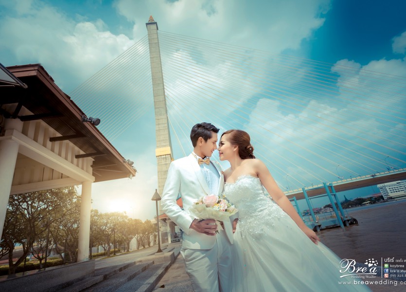 พรีเวดดิ้ง สะพานพระรามแปด8 ถ่ายรูปแต่งงาน PreWedding นนทบุรี