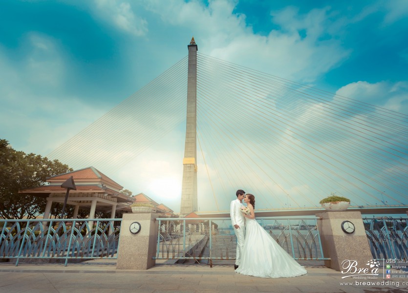 พรีเวดดิ้ง สะพานพระรามแปด8 ถ่ายรูปแต่งงาน PreWedding นนทบุรี