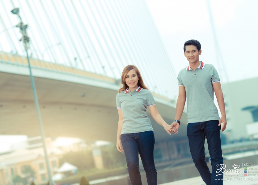 พรีเวดดิ้ง สะพานพระรามแปด8 ถ่ายรูปแต่งงาน PreWedding นนทบุรี