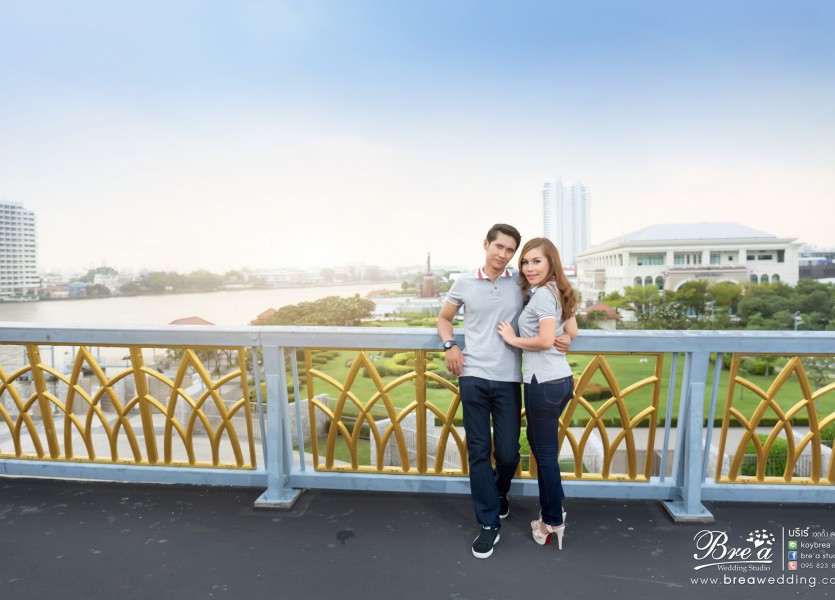 พรีเวดดิ้ง สะพานพระรามแปด8 ถ่ายรูปแต่งงาน PreWedding นนทบุรี