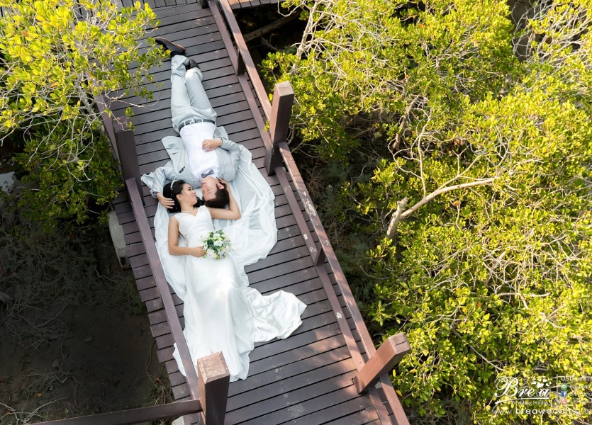 วนอุทธยานปราณบุรี ถ่ายรูปแต่งงาน พรีเวดดิ้ง นนทบุรี ร้านเวดดิ้ง บางใหญ่