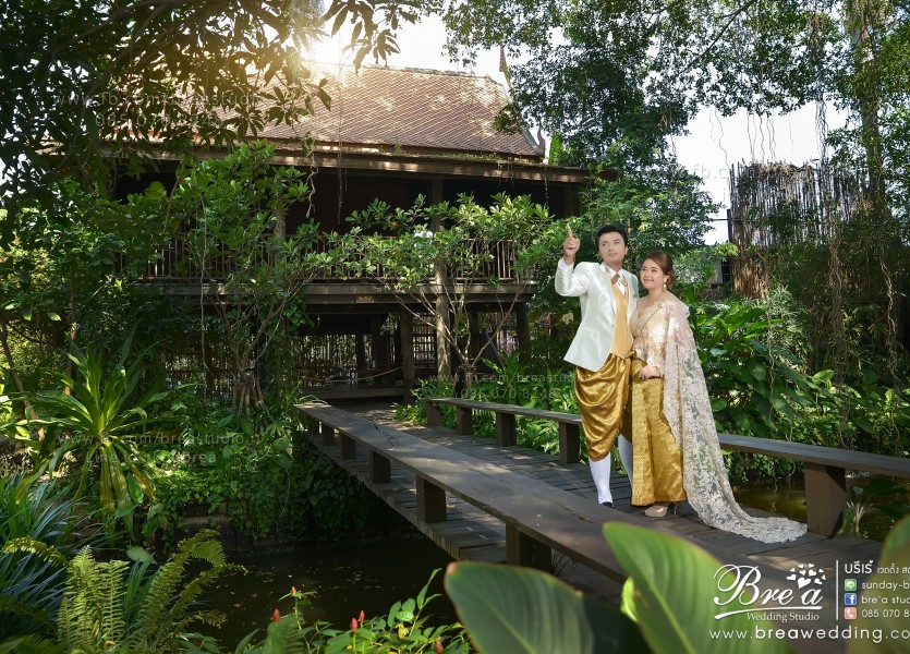 พรีเวดดิ้ง สวนสามพราน ถ่ายรูแต่งงาน ร้านPreWedding บางบัวทอง นนทบุรี
