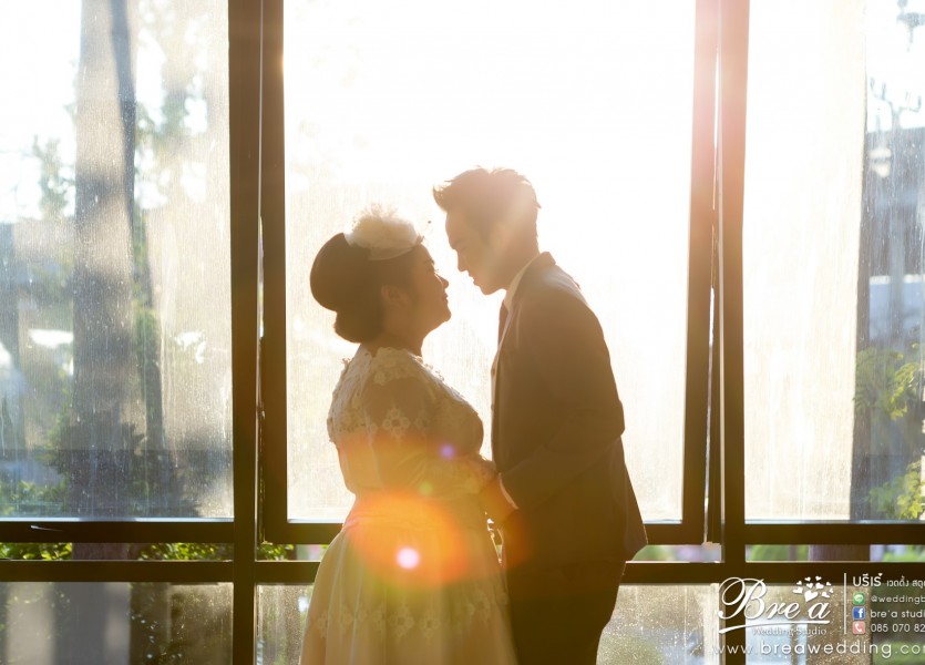 ถ่ายรูปแต่งงาน วินเทจ สโสรตำรวจวิภาวดี