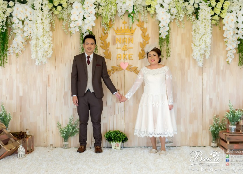 ถ่ายรูปแต่งงาน วินเทจ สโสรตำรวจวิภาวดี