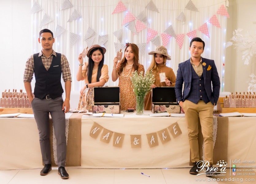 ถ่ายรูปแต่งงาน วินเทจ สโสรตำรวจวิภาวดี