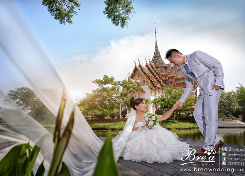 ถ่ายรูปแต่งงาน ถ่ายภาพแต่งงาน ชุดแต่งงาน ชุดวิวาห์ บางบัวทอง นนทบุรี