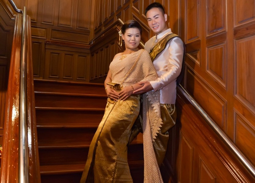 ถ่ายรูปแต่งงาน ถ่ายภาพแต่งงาน ชุดแต่งงาน ชุดวิวาห์ บางบัวทอง นนทบุรี