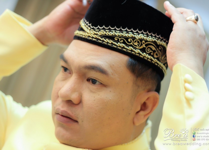 ถ่ายรูปแต่งงาน มุสลิม งานแต่งงานอิสลาม เวดดิ้ง นนทบุรี บางบัวทอง ชุดแต่งงานอิสลาม