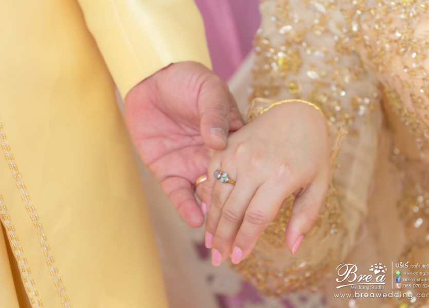 ถ่ายรูปแต่งงาน มุสลิม งานแต่งงานอิสลาม เวดดิ้ง นนทบุรี บางบัวทอง ชุดแต่งงานอิสลาม