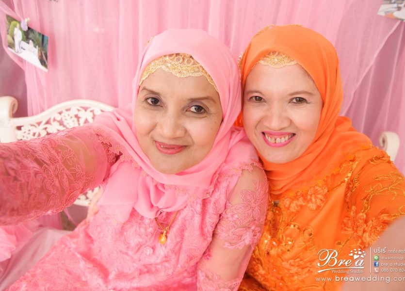 ถ่ายรูปแต่งงาน มุสลิม งานแต่งงานอิสลาม เวดดิ้ง นนทบุรี บางบัวทอง ชุดแต่งงานอิสลาม