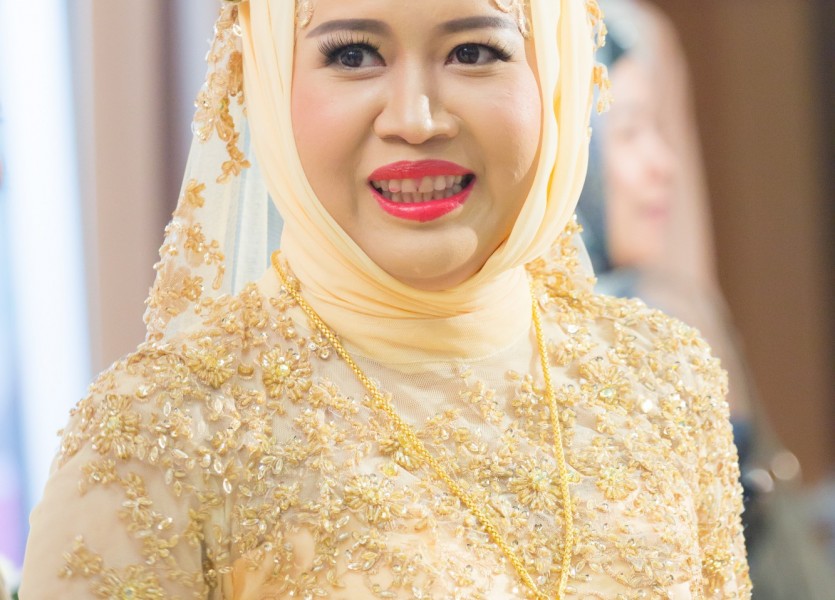 ถ่ายรูปแต่งงาน มุสลิม งานแต่งงานอิสลาม เวดดิ้ง นนทบุรี บางบัวทอง ชุดแต่งงานอิสลาม