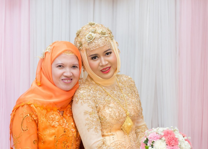 ถ่ายรูปแต่งงาน มุสลิม งานแต่งงานอิสลาม เวดดิ้ง นนทบุรี บางบัวทอง ชุดแต่งงานอิสลาม