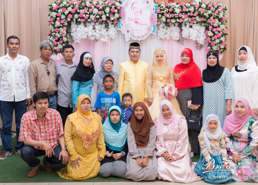 ถ่ายรูปแต่งงาน มุสลิม งานแต่งงานอิสลาม เวดดิ้ง นนทบุรี บางบัวทอง ชุดแต่งงานอิสลาม