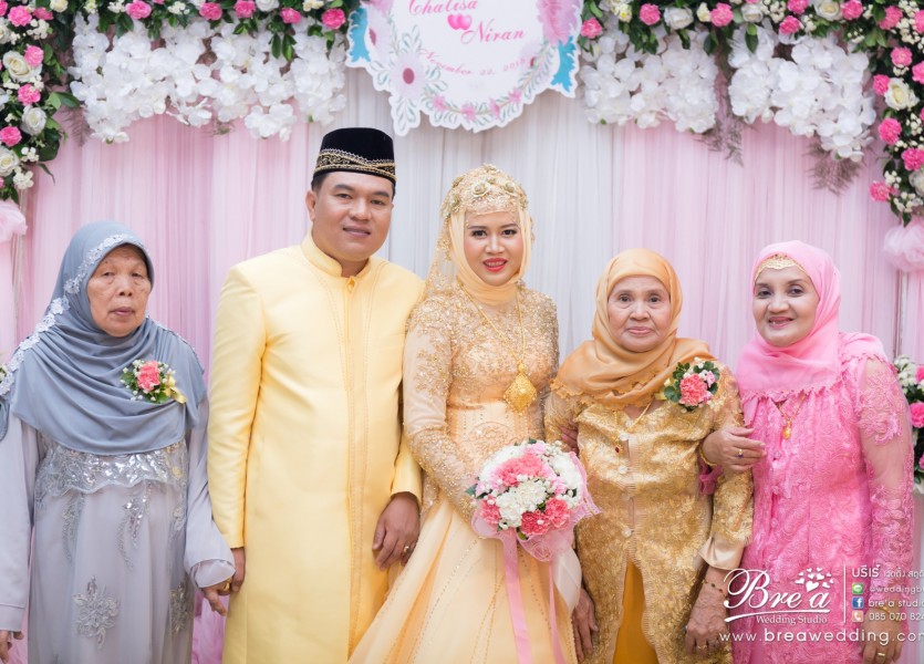 ถ่ายรูปแต่งงาน มุสลิม งานแต่งงานอิสลาม เวดดิ้ง นนทบุรี บางบัวทอง ชุดแต่งงานอิสลาม