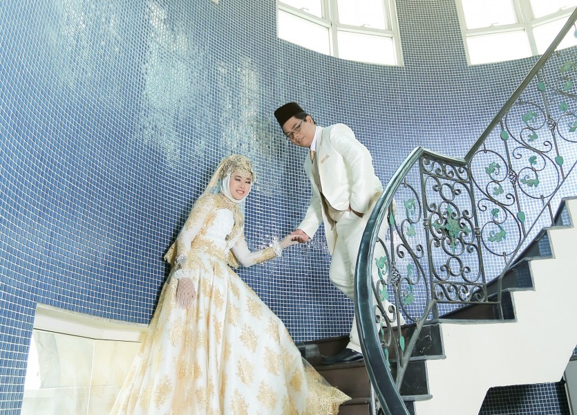 แต่งงาน มุสลิม พรีเวดดิ้ง อิสลาม ถ่ายรูปแต่งงาน ฌ็องเซลิเซ่