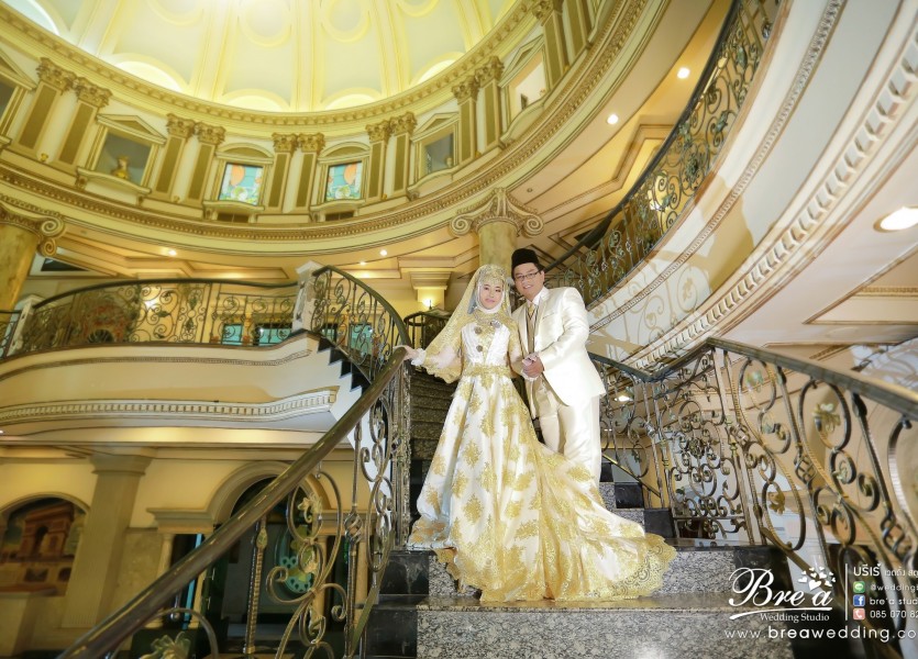 แต่งงาน มุสลิม พรีเวดดิ้ง อิสลาม ถ่ายรูปแต่งงาน ฌ็องเซลิเซ่