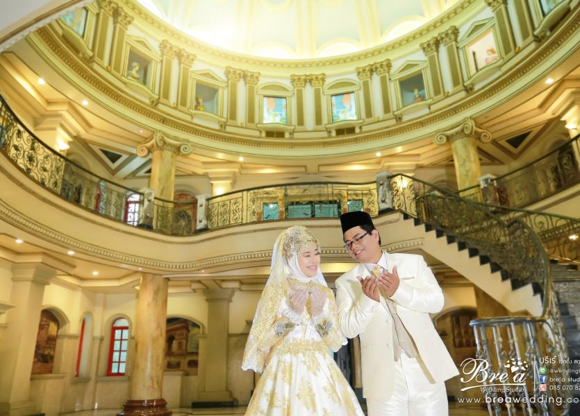 แต่งงาน มุสลิม พรีเวดดิ้ง อิสลาม ถ่ายรูปแต่งงาน ฌ็องเซลิเซ่