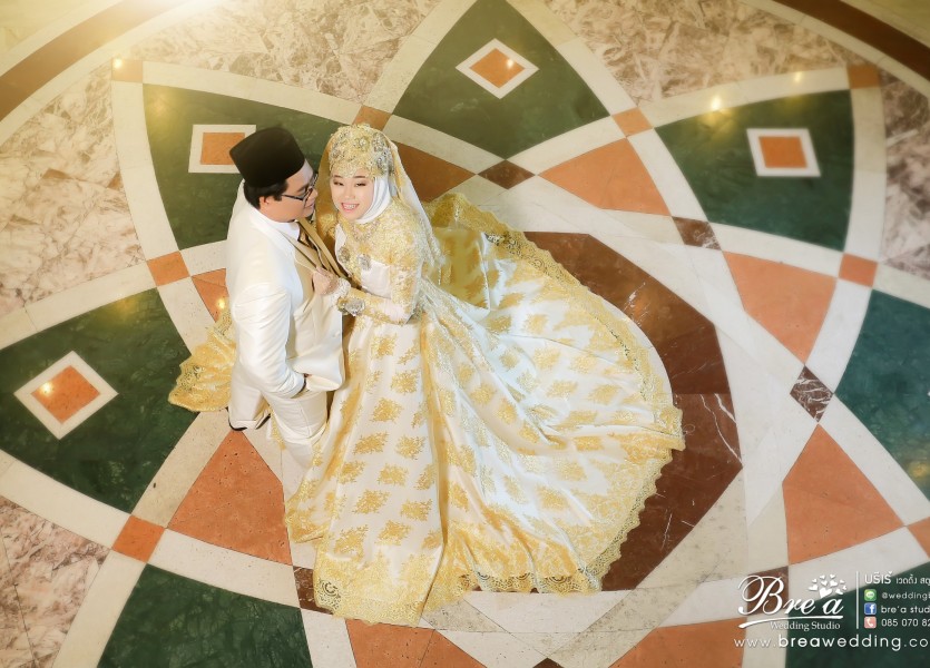 แต่งงาน มุสลิม พรีเวดดิ้ง อิสลาม ถ่ายรูปแต่งงาน ฌ็องเซลิเซ่
