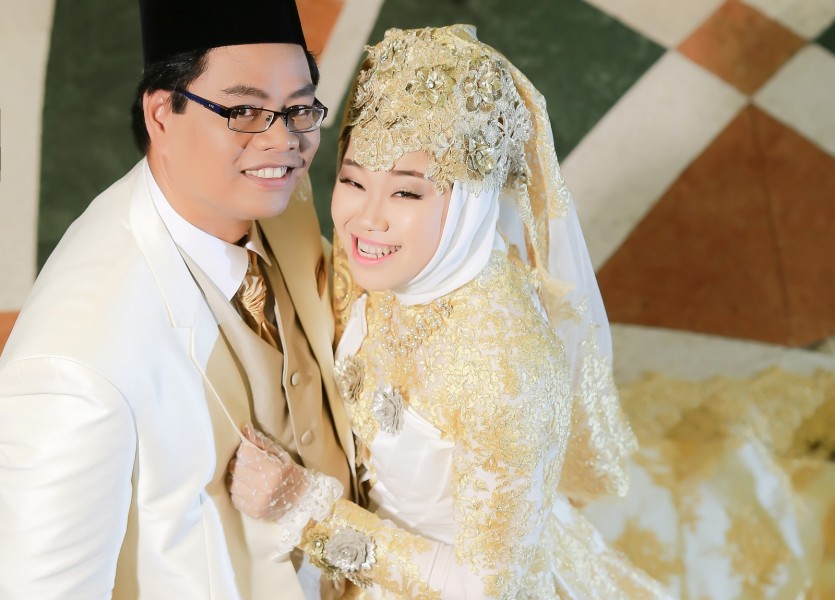 แต่งงาน มุสลิม พรีเวดดิ้ง อิสลาม ถ่ายรูปแต่งงาน ฌ็องเซลิเซ่