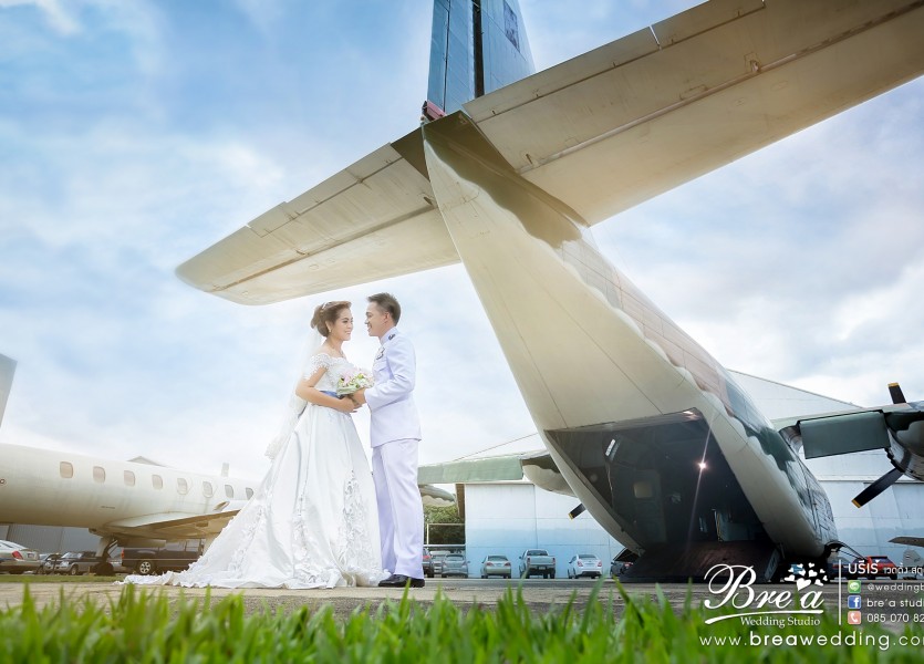 ถ่ายรูปแต่งงาน กับเครื่องบิน Pre Wedding พิพิธภัณท์กองทัพอากาศ นนทบุรี บางบัวทอง ดอนเมือง