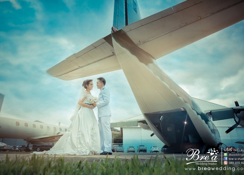 ถ่ายรูปแต่งงาน กับเครื่องบิน Pre Wedding พิพิธภัณท์กองทัพอากาศ นนทบุรี บางบัวทอง ดอนเมือง