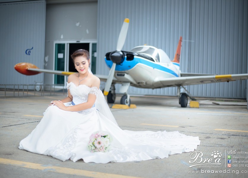 ถ่ายรูปแต่งงาน กับเครื่องบิน Pre Wedding พิพิธภัณท์กองทัพอากาศ นนทบุรี บางบัวทอง ดอนเมือง