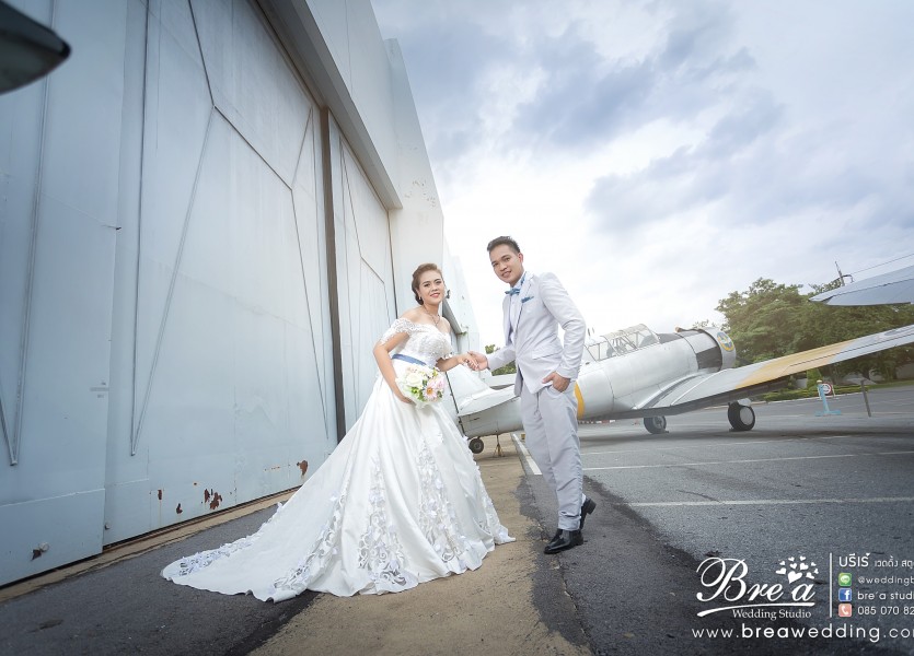 ถ่ายรูปแต่งงาน กับเครื่องบิน Pre Wedding พิพิธภัณท์กองทัพอากาศ นนทบุรี บางบัวทอง ดอนเมือง