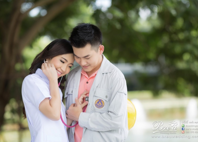 ถ่ายรูปแต่งงาน หมู่บ้านอินดี้ บางใหญ่ หมู่บ้านชลดา บางบัวทอง นนทบุรี