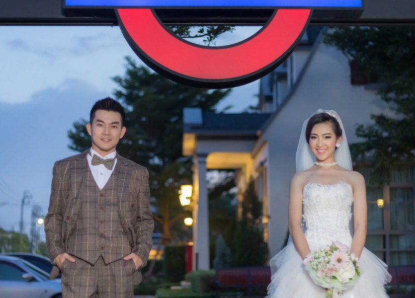 ถ่ายรูปแต่งงาน หมู่บ้านอินดี้ บางใหญ่ หมู่บ้านชลดา บางบัวทอง นนทบุรี