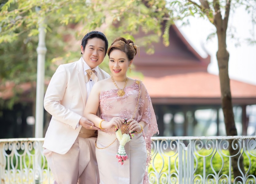 สวนสามพราน ริเวอร์ไซด์ sampran พรีเวดดิ้ง ถ่ายรูปแต่งงาน