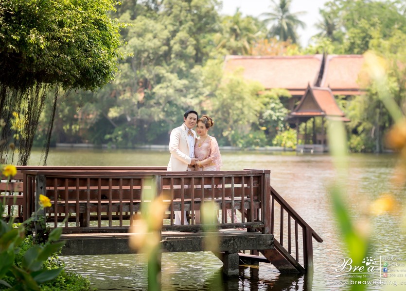 สวนสามพราน ริเวอร์ไซด์ sampran พรีเวดดิ้ง ถ่ายรูปแต่งงาน