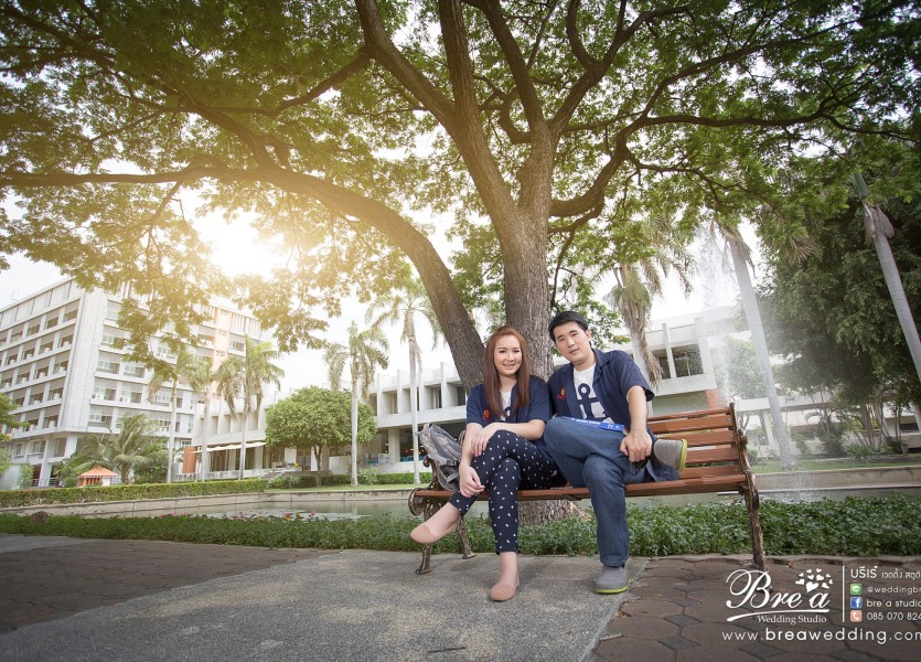 สวนหลวง ร.๙ พรีเวดดิ้ง สวนเขียวๆ ต้นไม้เยอะๆ pre wedding ถ่ายรูปแต่งงาน