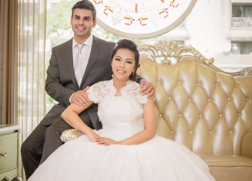 PreWedding มุสลิม ฌ็องเซลิเซ่ ถ่ายรูปแต่งงานอิสลาม บางบัวทอง นนทบุรี