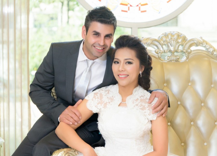 PreWedding มุสลิม ฌ็องเซลิเซ่ ถ่ายรูปแต่งงานอิสลาม บางบัวทอง นนทบุรี