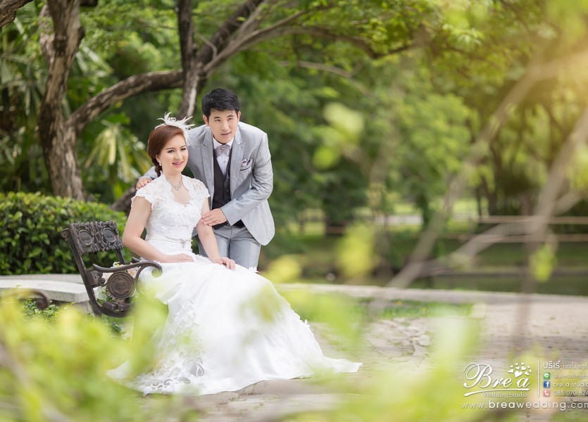 สวนหลวง ร.๙ พรีเวดดิ้ง สวนเขียวๆ ต้นไม้เยอะๆ pre wedding ถ่ายรูปแต่งงาน