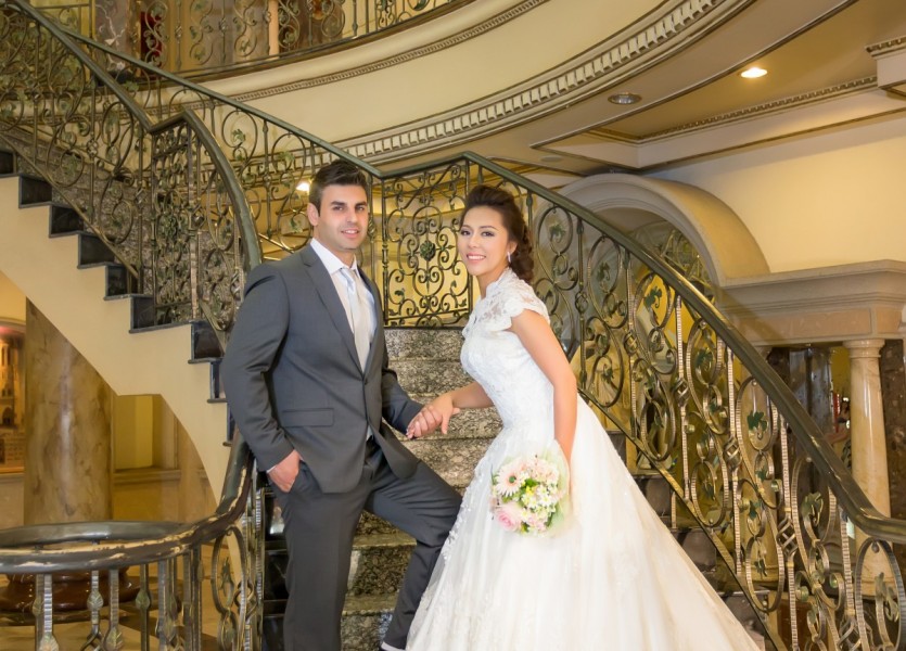 PreWedding มุสลิม ฌ็องเซลิเซ่ ถ่ายรูปแต่งงานอิสลาม บางบัวทอง นนทบุรี